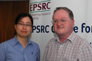 L-R: Dr Qunfen Qi and Professor Paul Scott